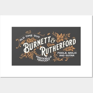 Burnett And Rutherford Old Time Duo Posters and Art
